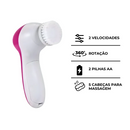 Escova Facial Elétrica 5 em 1 Portátil Esfoliante e Massagea