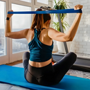 Extensores e Elasticos Para Exercícios Físicos Kit 5 Elástic