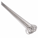 Kit Conjunto Churrasco Aço Inox Maleta 20 Peças