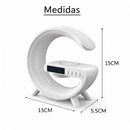 Mini Luminária G com Despertador e Tecnologia LED