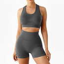 Conjunto Academia Fitness Levanta Bumbum Bege