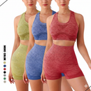 Conjunto Academia Fitness Levanta Bumbum Bege