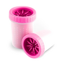 Limpador de Pata de Cachorros Portátil Rosa