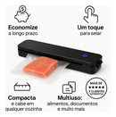 Máquina Seladora Portátil Vácuo De Alimentos 220V